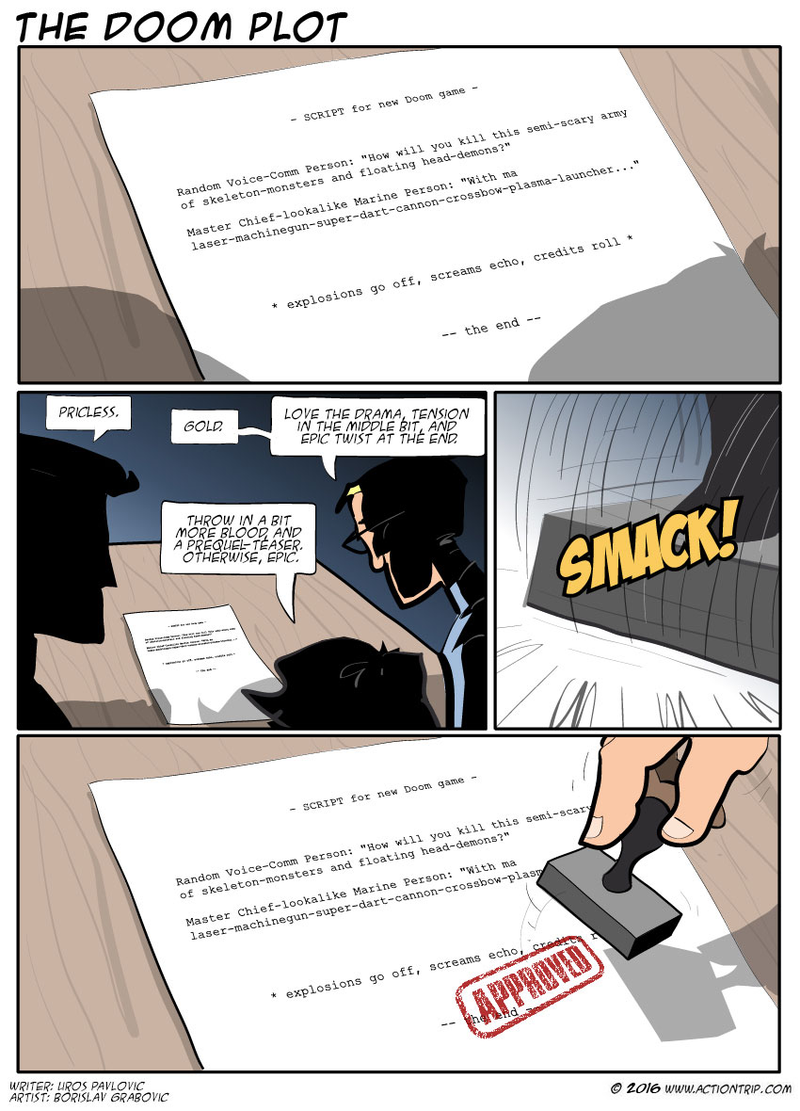 Illustration for article titled Sunday Comics: The Hell Energy